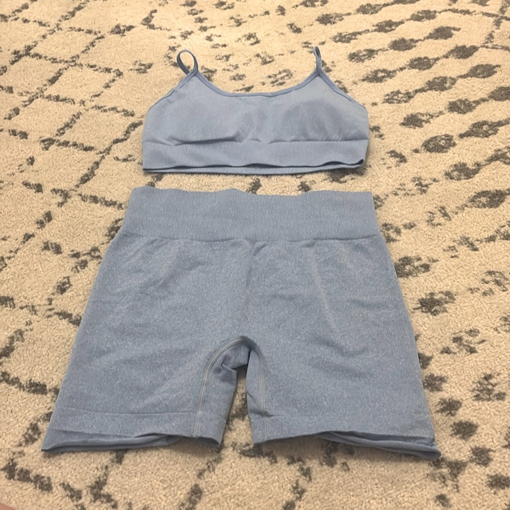 Blue athletic set